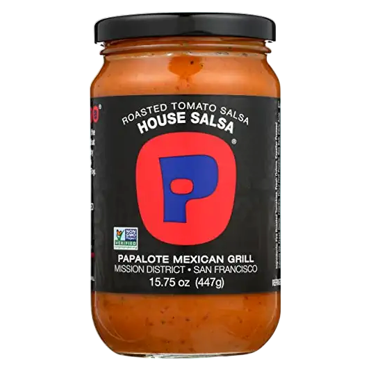 Papalote Salsa Roasted Tomato House Salsa, 15.75 oz
