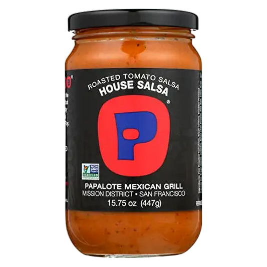 Papalote Salsa Roasted Tomato House Salsa, 15.75 oz