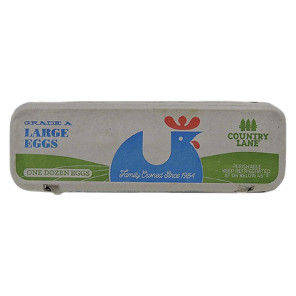 Country Lane Grade A Large Eggs - 12ct