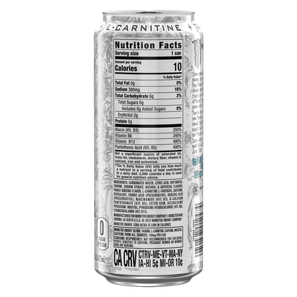 Monster Energy Zero Ultra 16oz Can