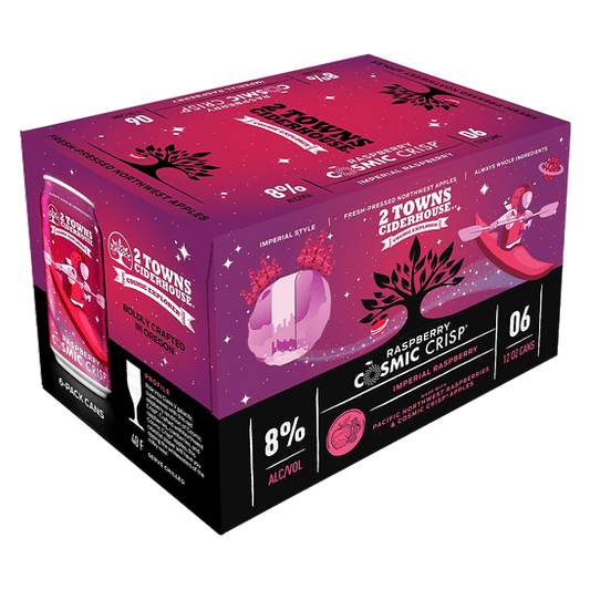 2 TOWNS RAS COSMIC CRISP 6PKC (6PKC 12 OZ)