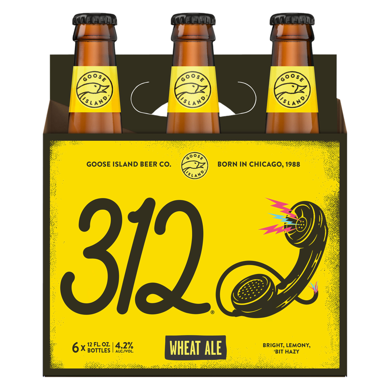 Goose Island 312 Urban Wheat Ale 6pk 12oz Btl 4.2% ABV