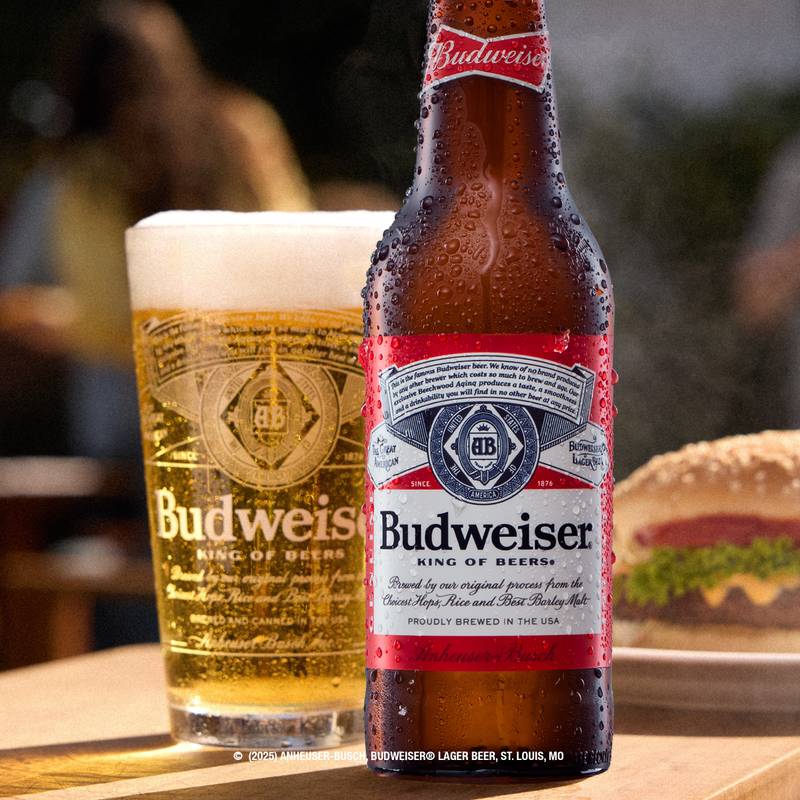 Budweiser Single 40oz Btl 5.0% ABV