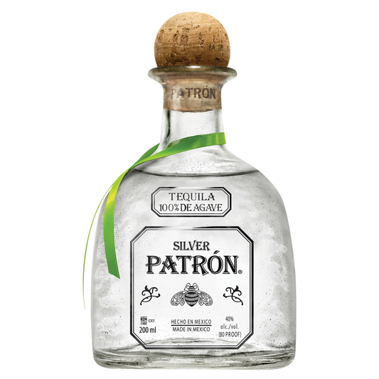 Patron Silver Tequila 200ml (80 Proof)