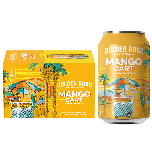Golden Road Mango Cart 6pk 12oz Can 4.0% ABV