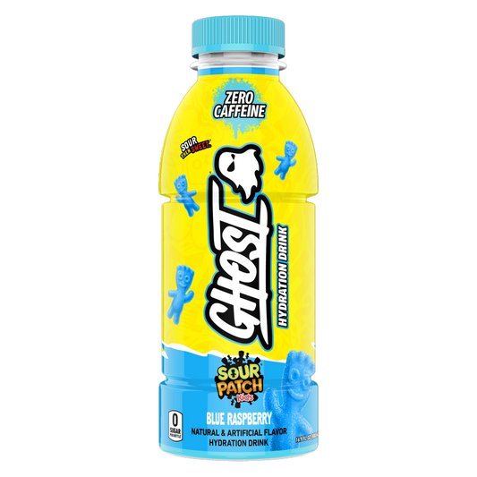 GHOST HYDRATION Sour Patch Kids Blue Raspberry 16.9oz Btl