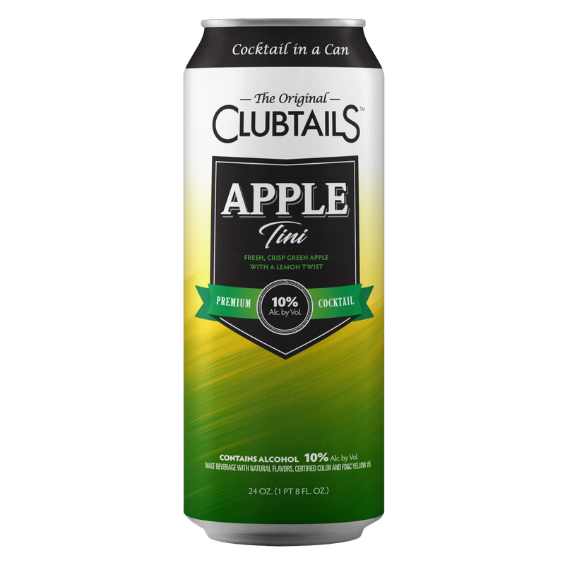 Clubtails Appletini 24oz Can 10% ABV