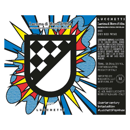 Lucchetti Organic Lacrima di Morro d'Alba 2021 750ml