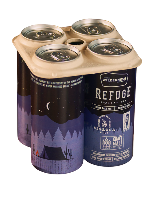 Arizona Wilderness Brewing Refuge Arizona IPA 4pk 16oz Can
