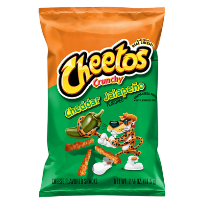 Cheetos Crunchy Cheddar Jalapeno 2.875oz