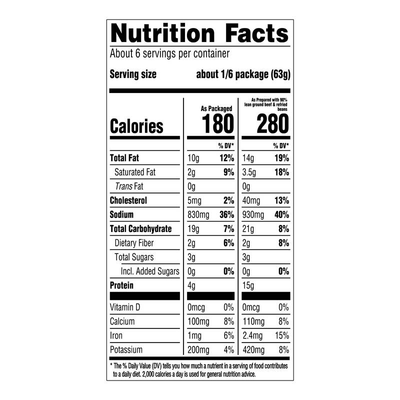 Taco Bell Loaded Nachos Cravings Kit, 12.8 oz Box