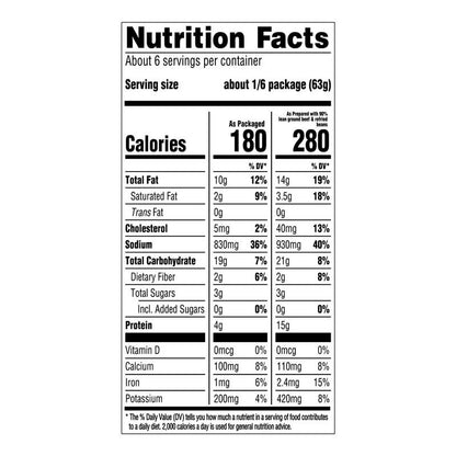 Taco Bell Loaded Nachos Cravings Kit, 12.8 oz Box