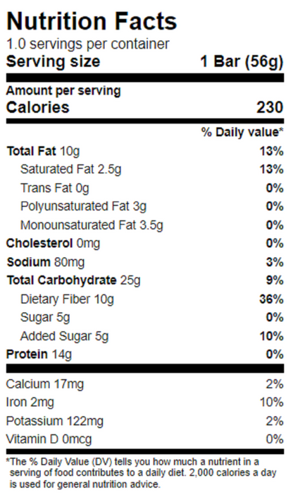 Aloha Chocolate Chip Cookie Dough Protein Bar 1.98oz