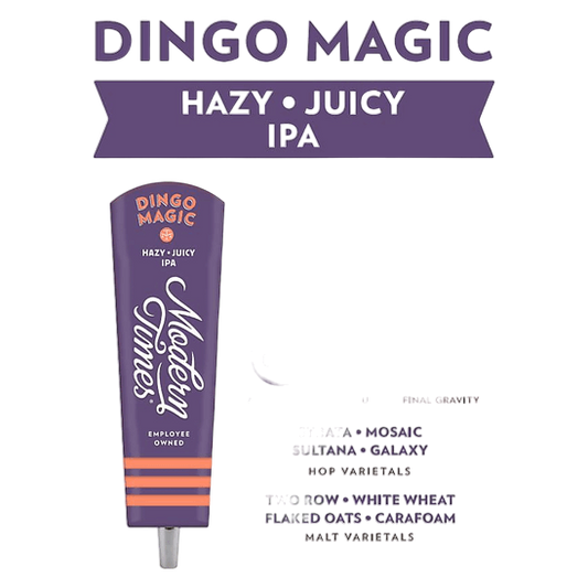 Modern Times Seasonal - Dingo Magic Hazy IPA (5 GAL KEG)