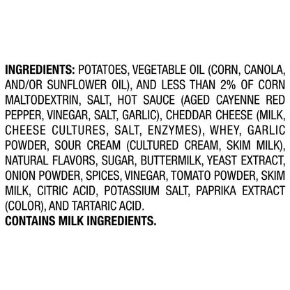 Lay's Kettle Cooked Potato Chips Cheesy Buffalo Dip 8oz