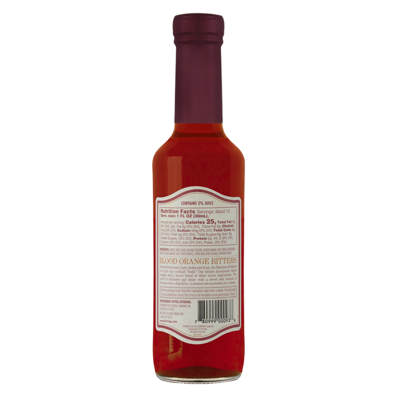Stirrings Blood Orange Bitters 12oz Btl