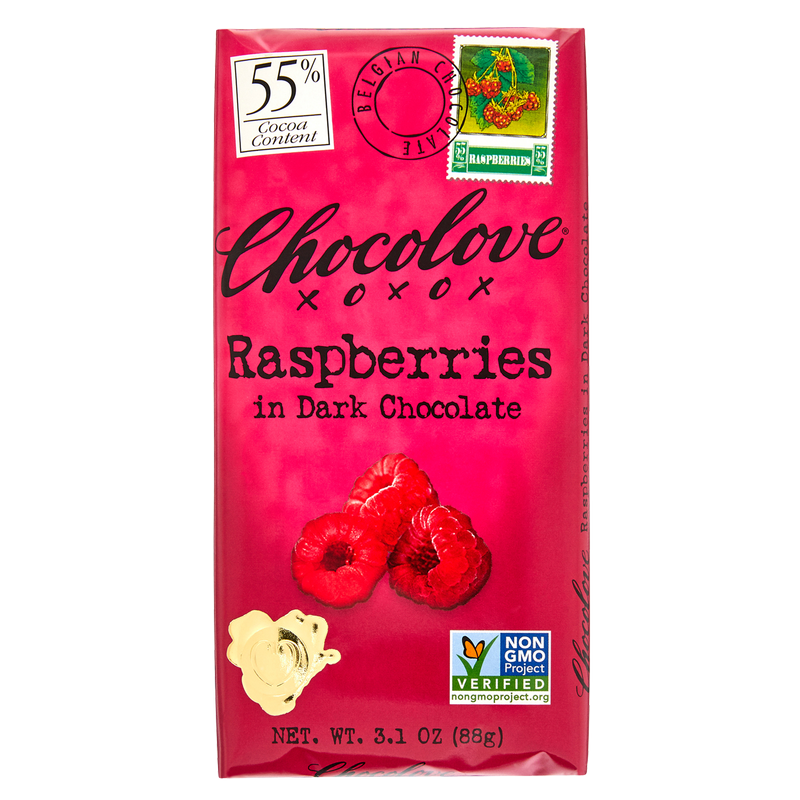 Chocolove Raspberry in Dark Chocolate 3.1oz