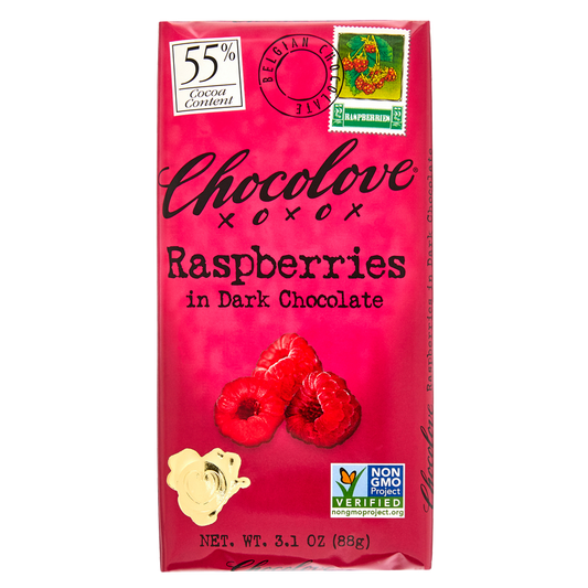 Chocolove Raspberry in Dark Chocolate 3.1oz