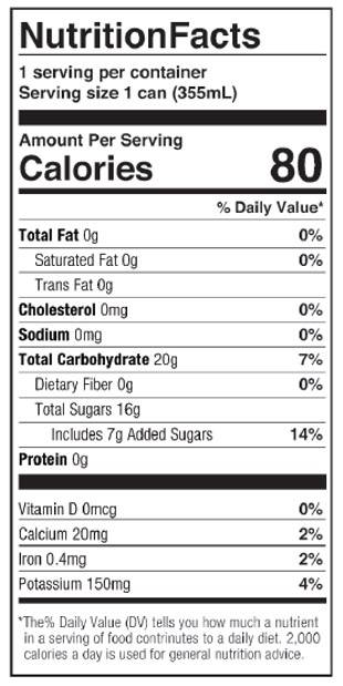 Mocktail Club Manhattan Berry Non-Alcoholic Cocktails 4pk 12oz Can