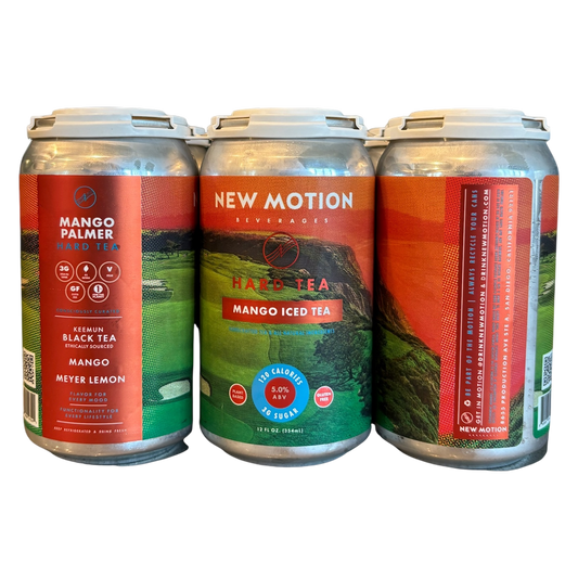 New Motion Mango Iced Tea 6pk 12oz Can