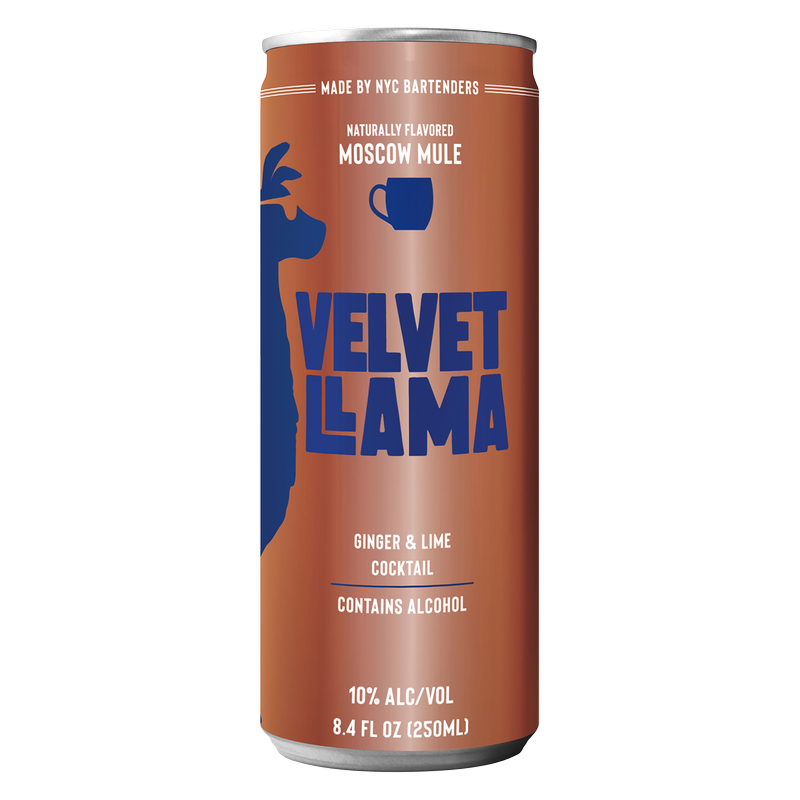Velvet Llama Moscow Mule 4pk 8.4oz (20 Proof)