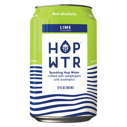HOP WTR Lime 12pk 12oz Can