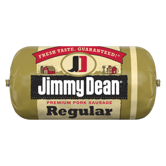 Jimmy Dean Pork Regular Breakfast Sausage Roll (Frozen) - 16oz