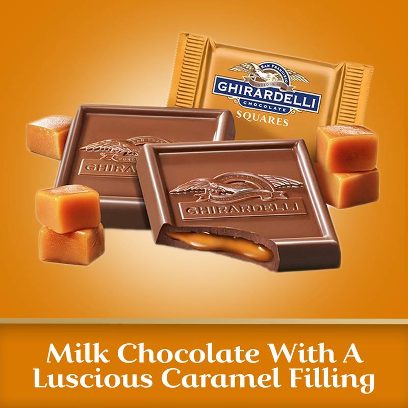 Ghirardelli Milk Chocolate Caramel Squares 5.32oz