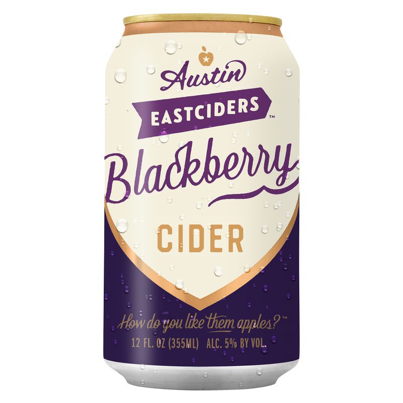Austin Eastciders Blackberry 6pk 12oz Can 5.0% ABV