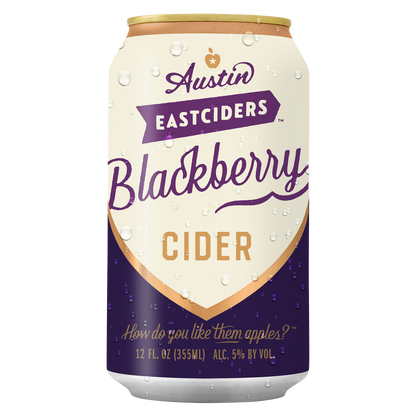 Austin Eastciders Blackberry 6pk 12oz Can 5.0% ABV