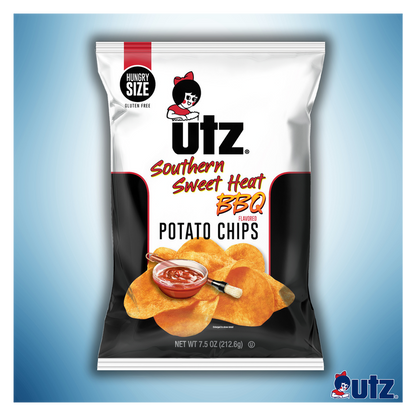 Utz Potato Chips Southern Sweet Heat 7.5oz