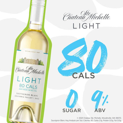 Chateau Ste Michelle Sauvignon Blanc Light 750ml Bottle