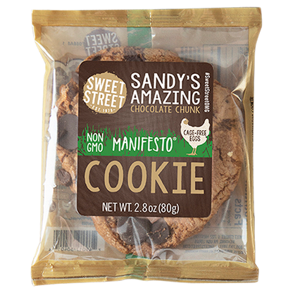 Sweet Street Sandy's Amazing Chocolate Chunk Manifesto Cookie 2.8oz