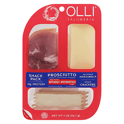 Olli Salumeria Prosciutto & Mozzarella Cheese Snack Pack - 2oz