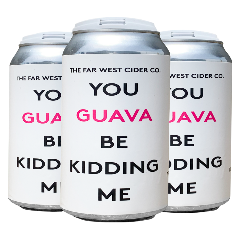 Far West Cider Co. Guava Be Kidding (4PKC 12 OZ)