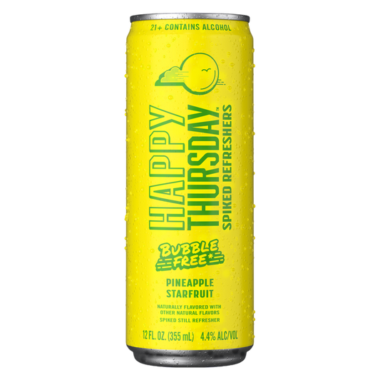 Happy Thursday Pineapple Starfruit 12oz Can 4.4% ABV