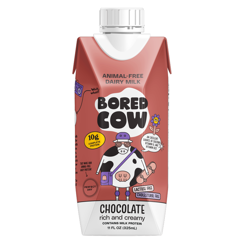 Bored Cow Animal-free Dairy Milk Chocolate 11oz Ctn