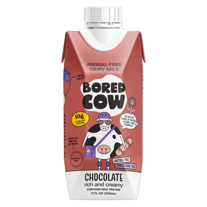 Bored Cow Animal-free Dairy Milk Chocolate 11oz Ctn