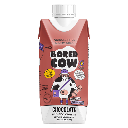 Bored Cow Animal-free Dairy Milk Chocolate 11oz Ctn
