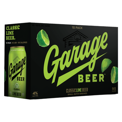 Garage Beer Classic Lime Beer 15pk 12oz 4% ABV