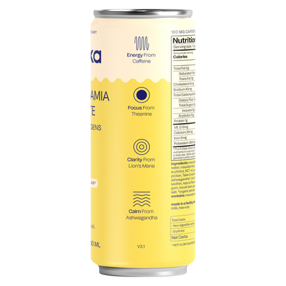 Taika Macadamia Latte 8oz Can