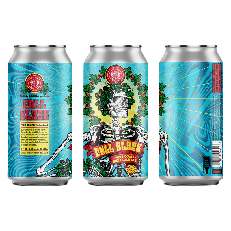 Casa Agria Full Blaze IPA 4PKC