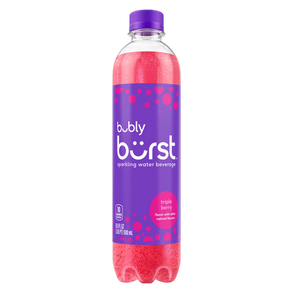 Bubly Burst Triple Berry 16.9oz Btl