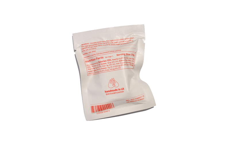 Hey Champ Pretzel & Caramel Candy Bar, 0.75 oz