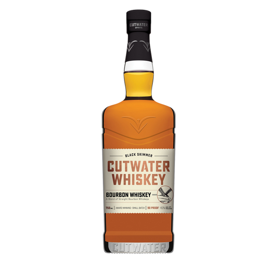 Cutwater Black Skimmer Straight Bourbon Whiskey 750ml