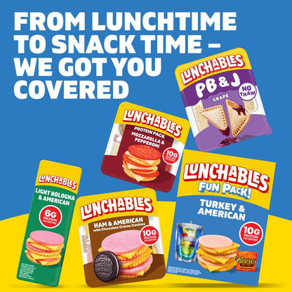 Lunchables Turkey & American Cheese Lunch Combinations with Capri Sun - 8.9oz