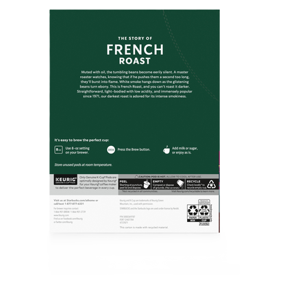 Starbucks K-Cup French Roast Coffee 4.2oz 10ct