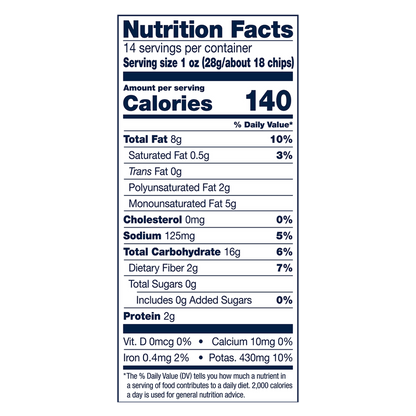 Cape Cod Reduced Fat Original Sea Salt Kettle Potato Chips, 14oz