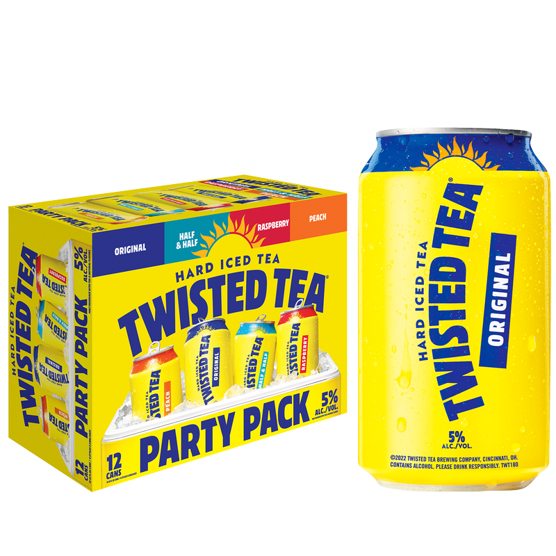 Twisted Tea Party Pack 12pk 12oz Can 5.0% ABV
