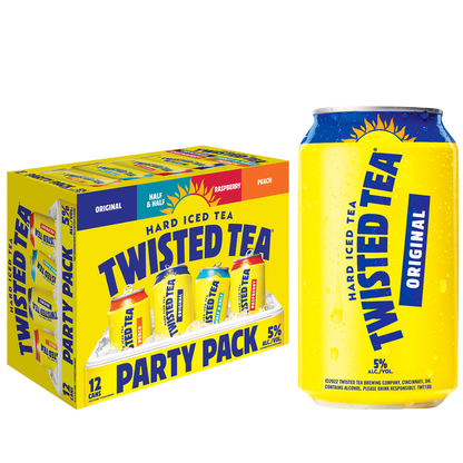 Twisted Tea Party Pack 12pk 12oz Can 5.0% ABV